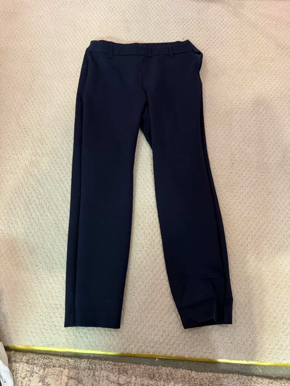 J. Crew Factory Navy Ankle-Length Cropped Pants